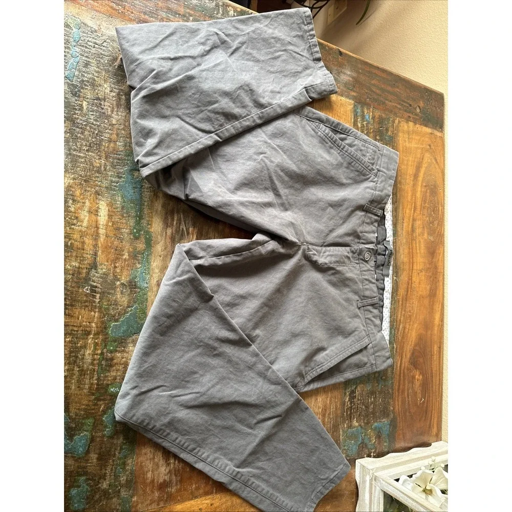 Yazubi Pants Men's 36x30 Gray Dustin Chino Straight Classic Preppy Stretch
